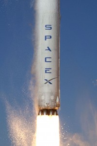 Up, up, and away! Credit: SpaceX