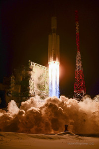 Angara-A5 liftoff.  Credit: Ministry of Defence of the Russian Federation