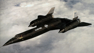 A-12 aircraft, one of several types of vehicles developed under the OXCART program. Credit: CIA