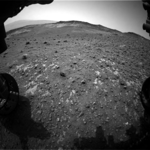 Image taken May 12 by Curiosity's Front Hazcam: Left B on Sol 982. Credit: NASA/JPL-Caltech  