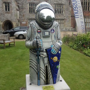 Well suited for space, Jenny Leonard’s Astro Baron. Credit: The Barons