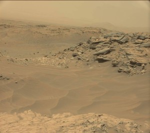 Mars as seen from Curiosity rover on May 30. Credit: NASA/JPL-Caltech/MSSS