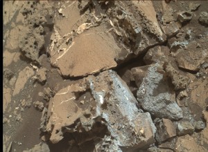 NASA's Mars rover Curiosity acquired this image using its Mars Hand Lens Imager (MAHLI), located on the turret at the end of the rover's robotic arm, on July 2, 2015, Sol 1032. Credit: NASA/JPL-Caltech/MSSS