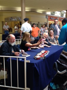 Books, babies, and Buzz at Rushmore Mall in Rapid City, South Dakota. Credit: Barbara David