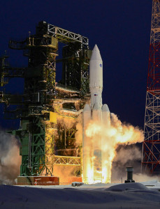 Angara 5 liftoff Credit: Russian Ministry of Defense