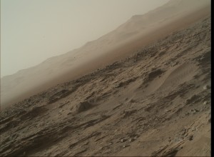 Curiosity Mars rover took this Mars Hand Lens Imager (MAHLI) image on August 26, 2015, Sol 1085.  Credit: NASA/JPL-Caltech/MSSS 