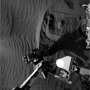 Curiosity Navcam Left B image taken on January 14, 2016, Sol 1223. Credit: NASA/JPL-Caltech 