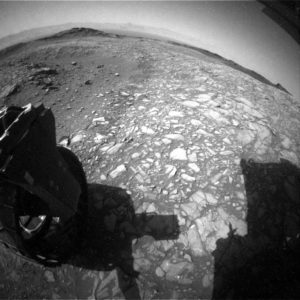 Curiosity image taken by Rear Hazcam Left B on Sol 1387, July 1, 2016. Credit: NASA/JPL-Caltech 
