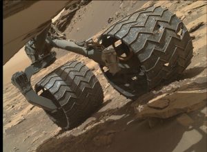Curiosity’s Mars Hand Lens Imager (MAHLI), located on the turret at the end of the rover's robotic arm, took this image on August 19, 2016, Sol 1435. Credit: NASA/JPL-Caltech/MSSS 