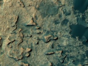 Click on this map to enlarge the route driven by NASA's Mars rover Curiosity through the 1428 Martian day, or sol, of the rover's mission on Mars (August, 12, 2016). Numbering of the dots along the line indicate the sol number of each drive. North is up. From Sol 1427 to Sol 1428, Curiosity had driven a straight line distance of about 136.95 feet (41.74 meters). Since touching down in Bradbury Landing in August 2012, Curiosity has driven 8.47 miles (13.63 kilometers). The base image from the map is from the High Resolution Imaging Science Experiment Camera (HiRISE) in NASA's Mars Reconnaissance Orbiter. Image Credit: NASA/JPL-Caltech/Univ. of Arizona 