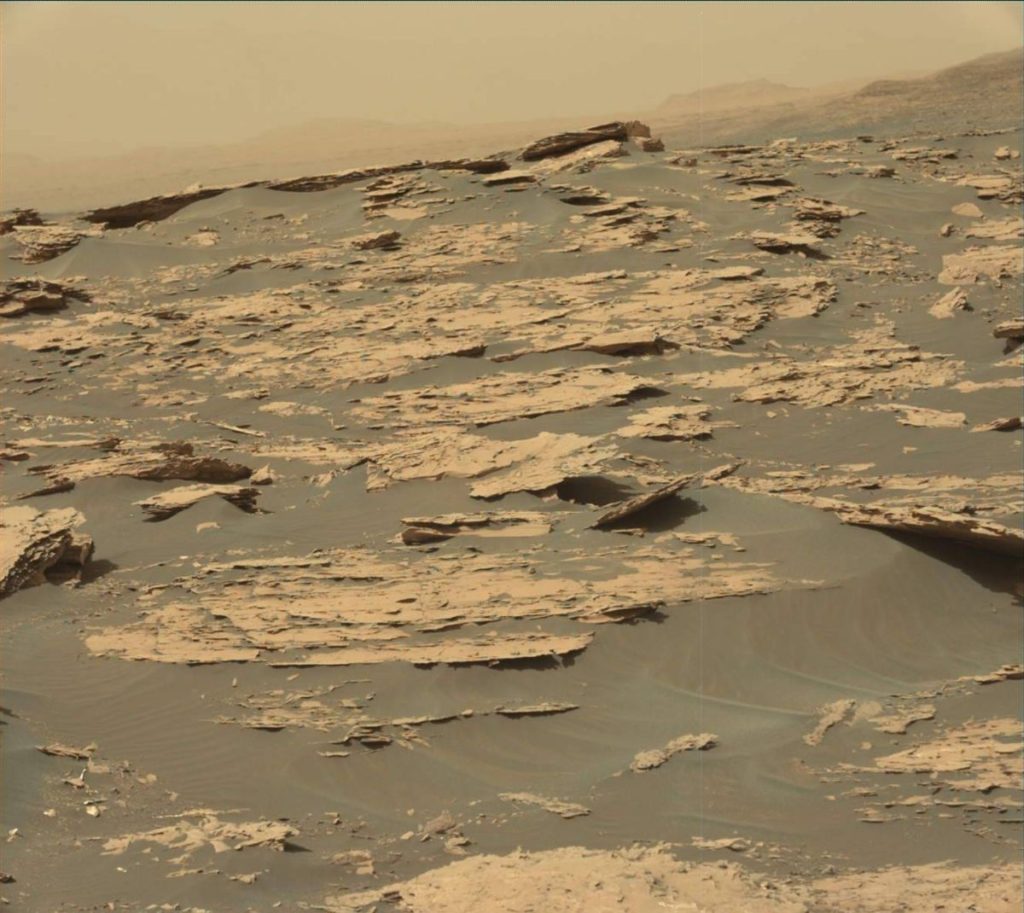 Ripple Effects: Curiosity on Mars