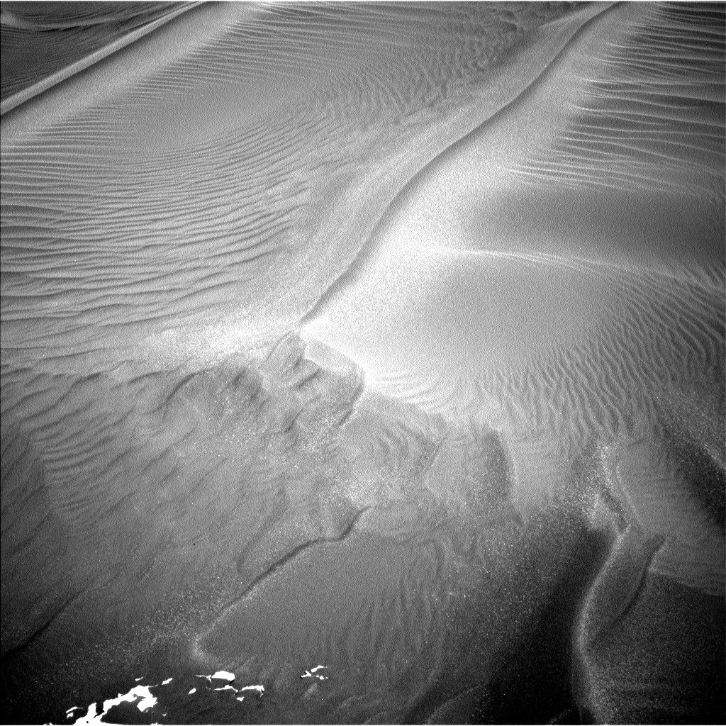 Mars Ripple Ripple Effects: Curiosity on Mars