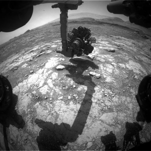 Curiosity Mars Rover Mountain Climbing Ankle Turn