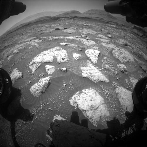 Curiosity Mars Rover Mountain Climbing Ankle Turn
