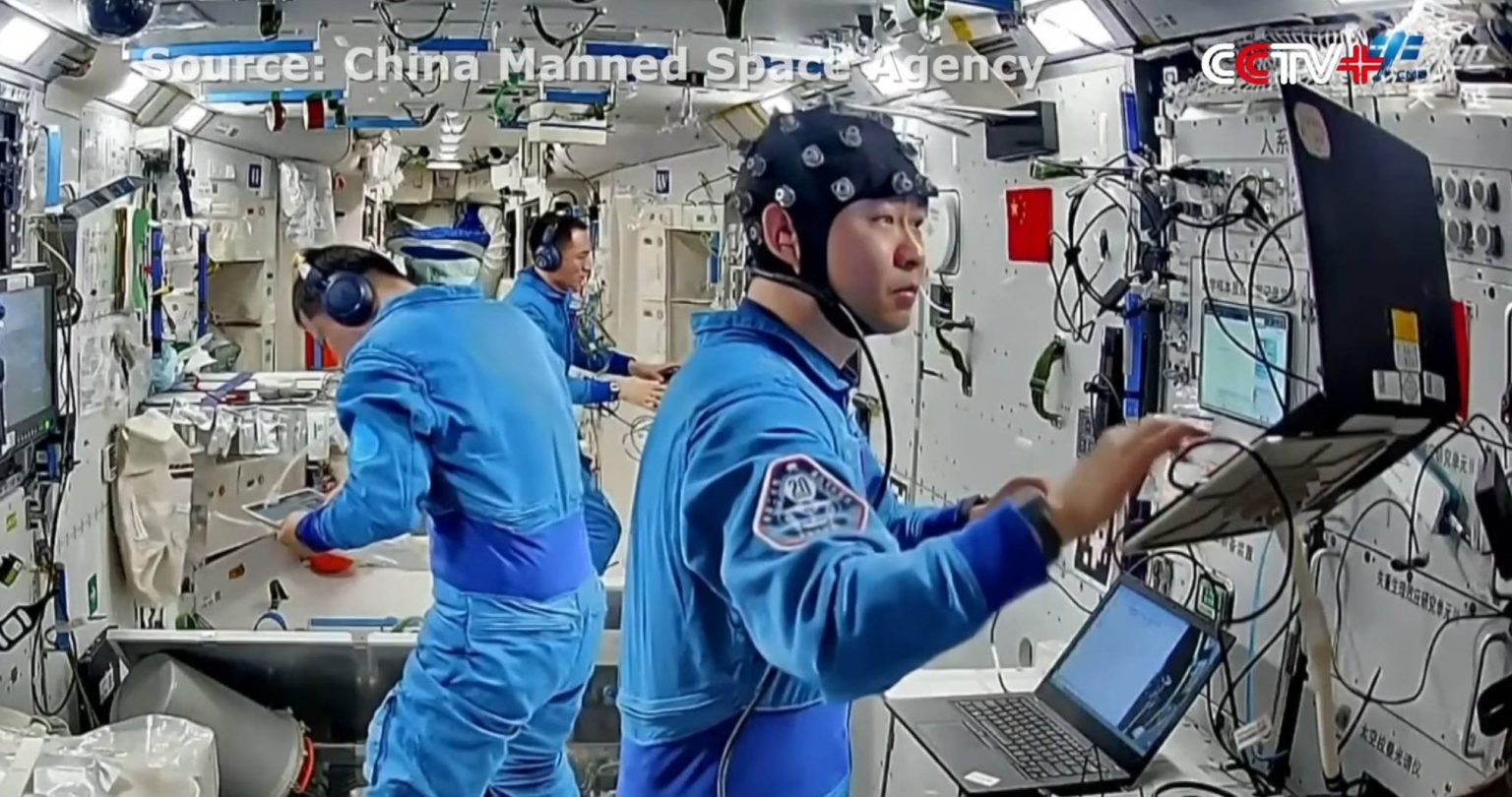 China Space Station Crew: Wrapping up Experiments Prior to Late October ...